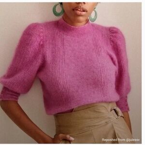 Sezane Pull Rosalie - pink - sz m